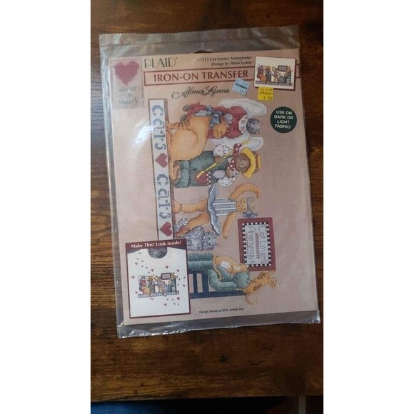 Crafter Lot of 7 Vintage Iron On Transfer Sew On Crafts Sewing Crafting - Picture 6 of 8